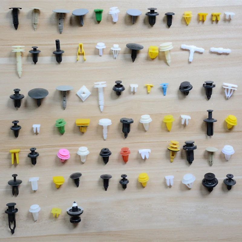 Universal Car Plastic Clips Fastener Assortment Kit – 50/1000 Pcs Auto Fastener Clip Kit Babs