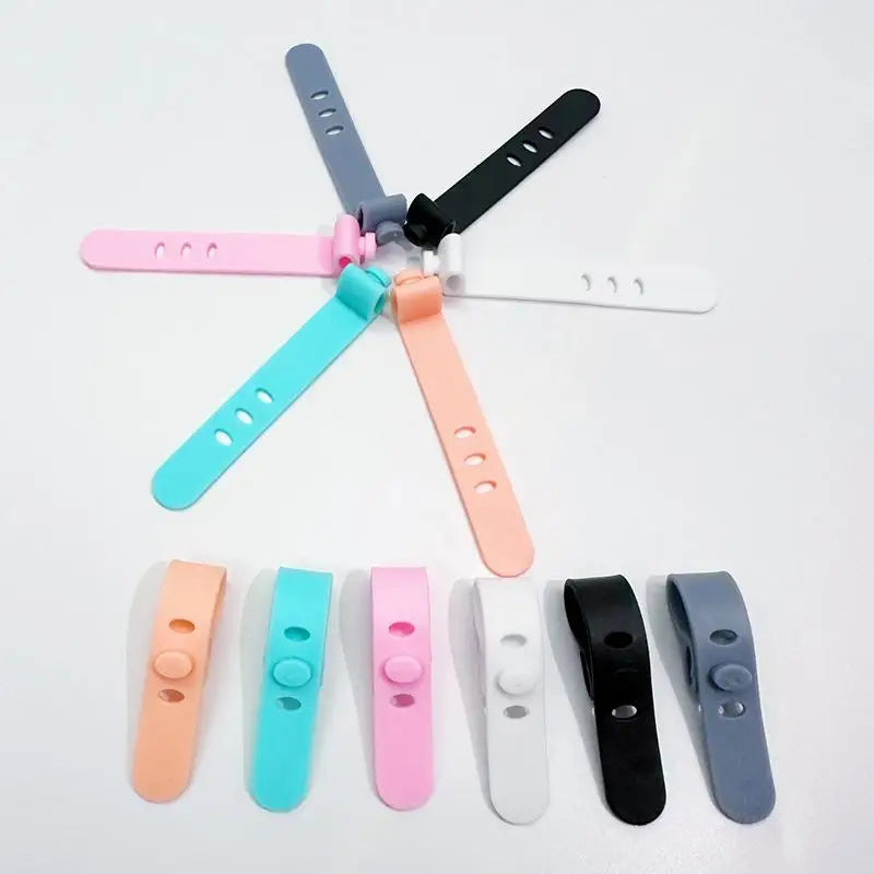 Silicone Cable Organizer Bobbin Winder Set 20 pcs – Cord Manager Cable Organizer Set Babs