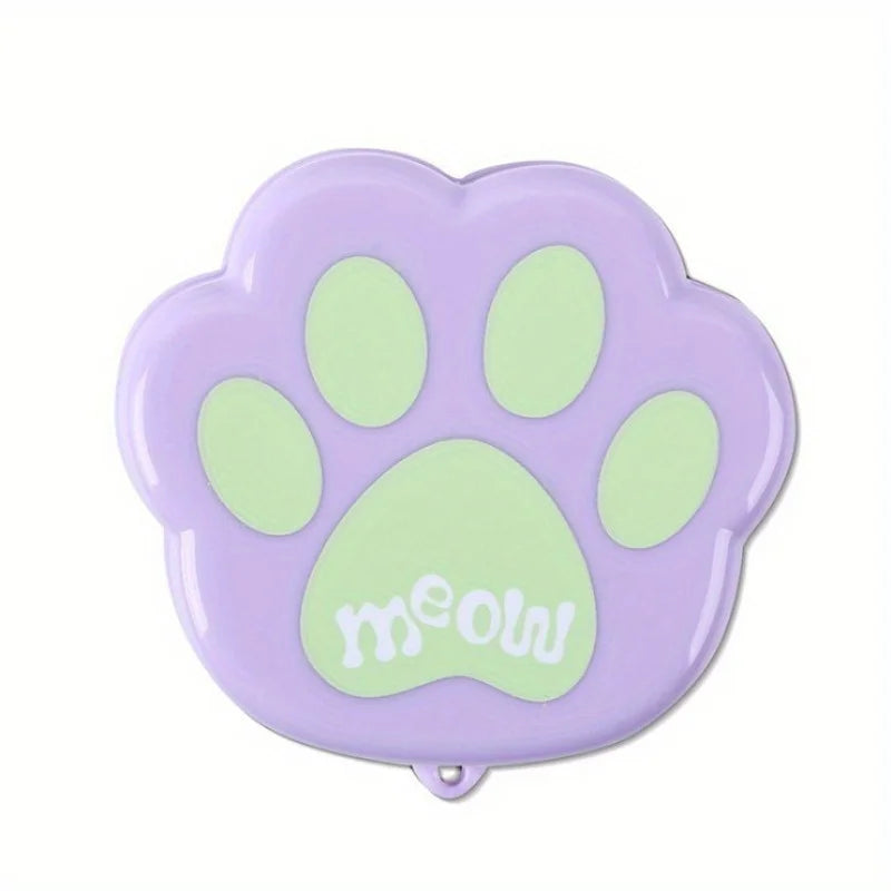 Cartoon Cat Paw Folding Cup – Portable Telescopic Travel Cup Folding Travel Cup Babs purple