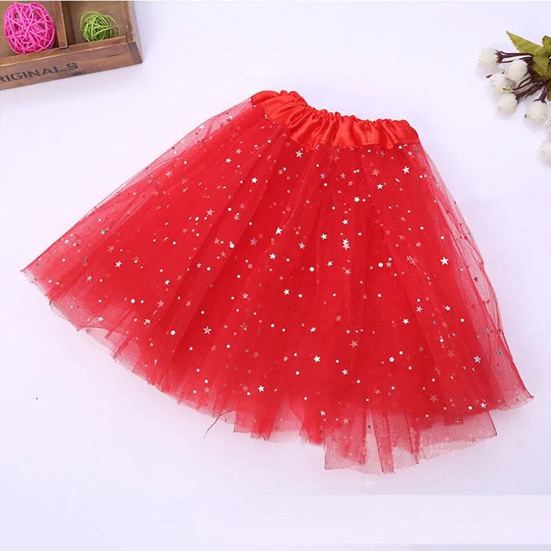 Girls Pink Tutu Skirt | Princess Party & Birthday Ball Gown Girls Tutu Skirt Babs