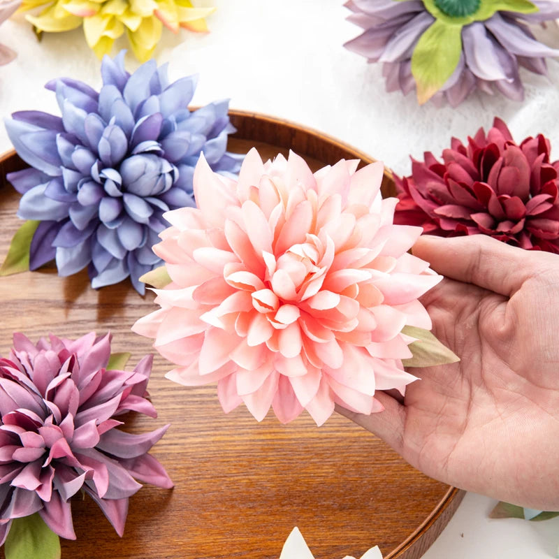 5/10Pcs Silk Gerbera Artificial Flowers for Wedding & Home Décor Artificial Silk Flowers Babs