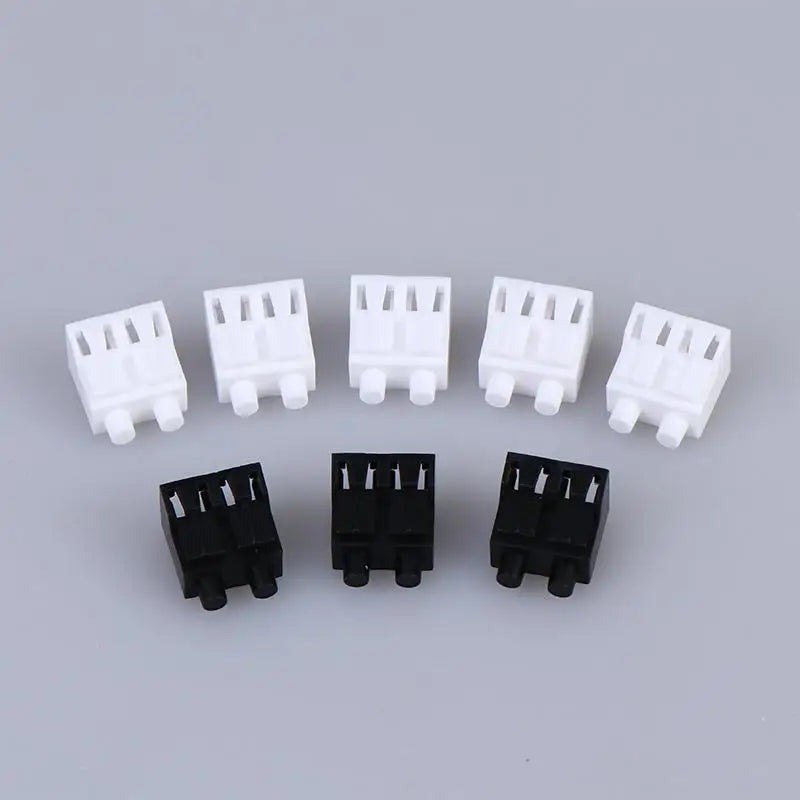LC Duplex Fiber Optic Dust Caps – Anti-Oxidation Port Covers Fiber Optic Dust Cap Babs