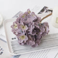 Artificial Silk Hydrangea Flowers – Wedding & Home Décor Artificial Silk Flowers Babs Color 4 1 pc
