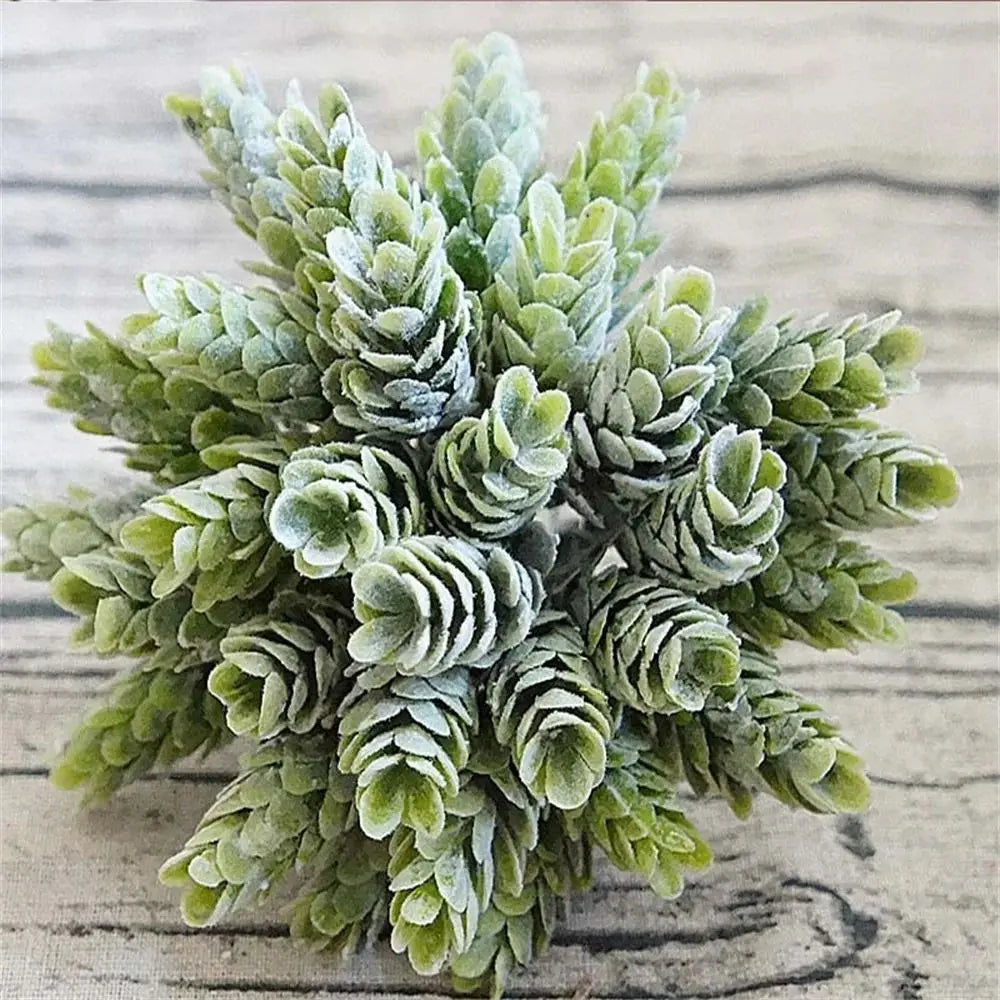 Artificial Green Plant Stems Set of 6 – Wedding & Home Décor Artificial Plant Stems Babs