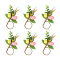 Easter Bunny Napkin Rings – Spring Table Décor 2025 Napkin Rings Babs 6pcs