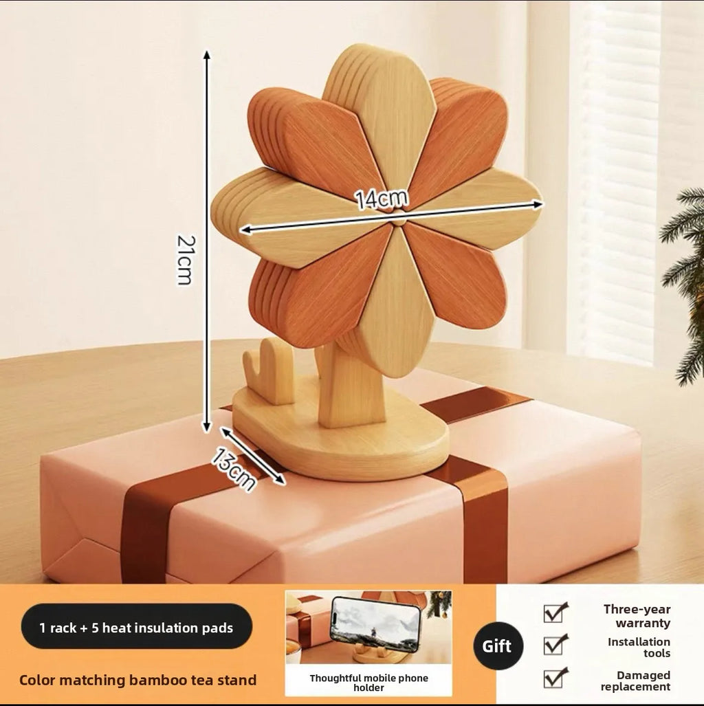 Windmill Coaster – Heat Resistant Placemat & Table Decor Kitchen Coaster Placemat Babs MULTI XL