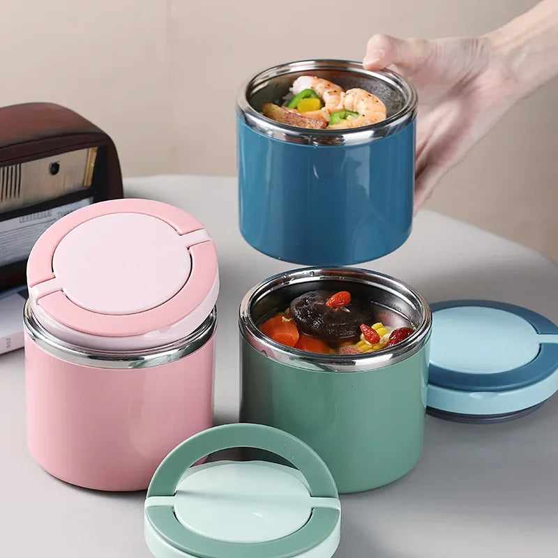Insulated Stainless Steel Thermal Food Jar 630ml & 1000ml Insulated Food Jar Babs