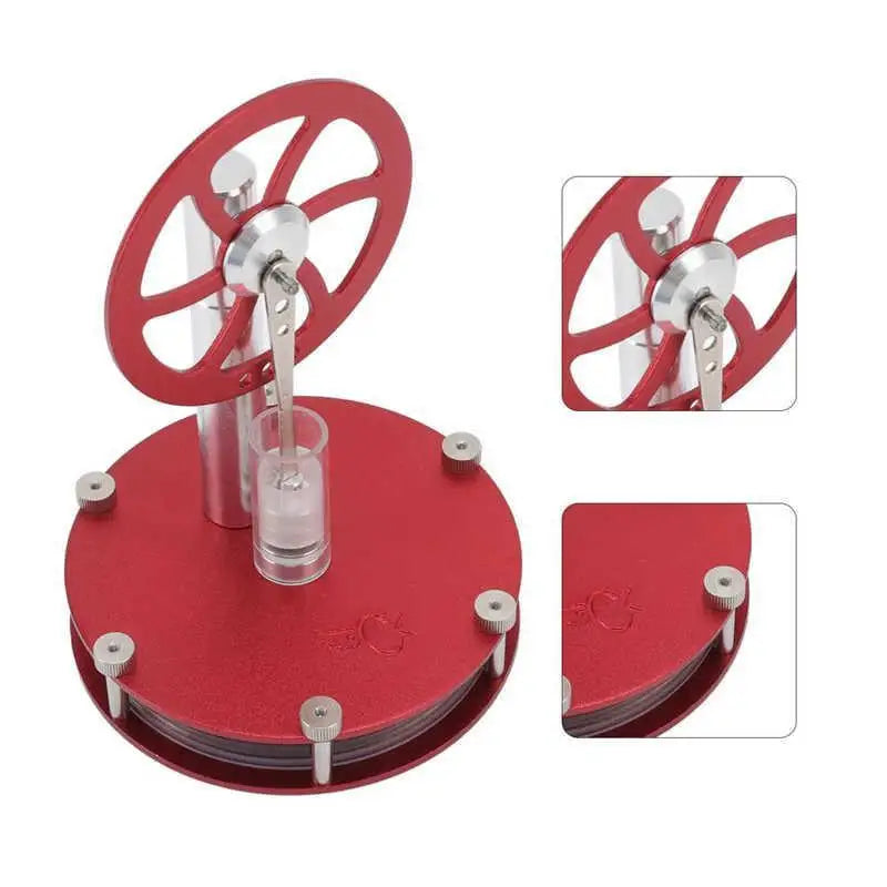Low Temp Differential Stirling Engine Model – STEM Physics Kit Stirling Engine Model Babs
