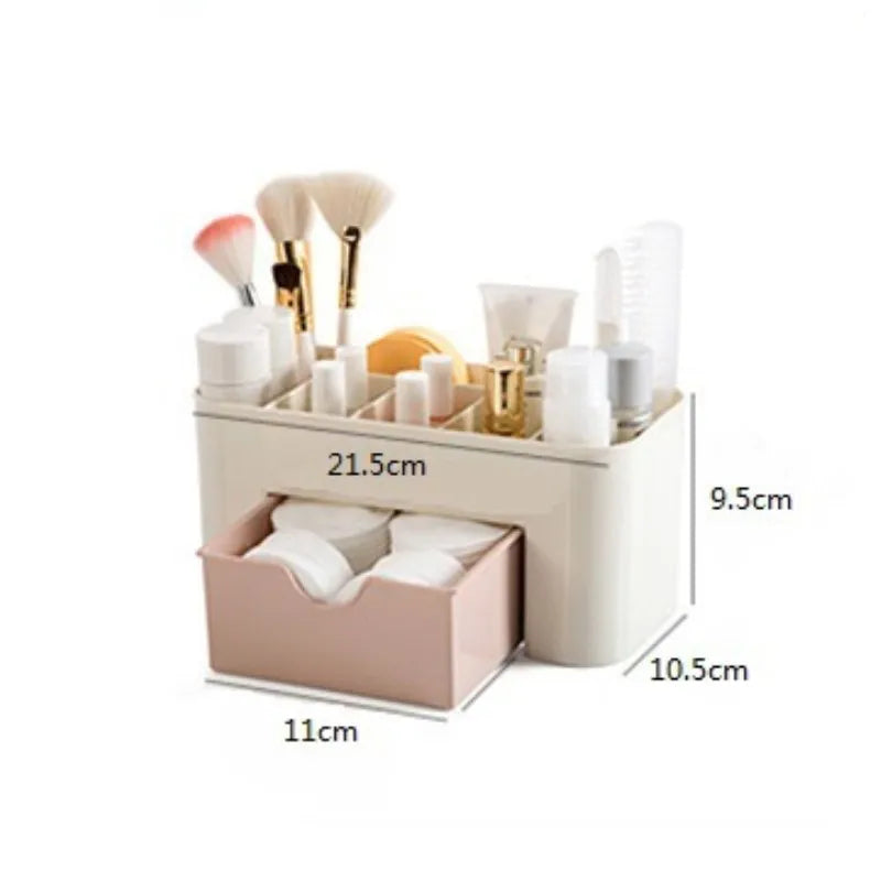 Makeup & Jewelry Storage Box with Drawer Organizer Makeup Storage Organizer Babs