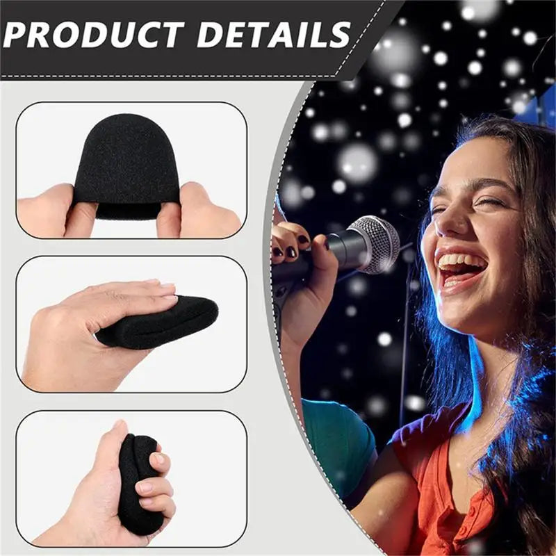 Universal Foam Mic Windscreen & Microphone Protector Sleeve Mic Windscreen Babs