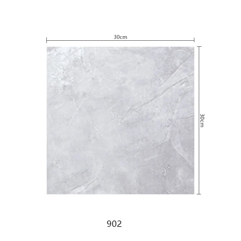 10pcs Self-Adhesive Marble PVC Tile Wall Stickers 30×30cm