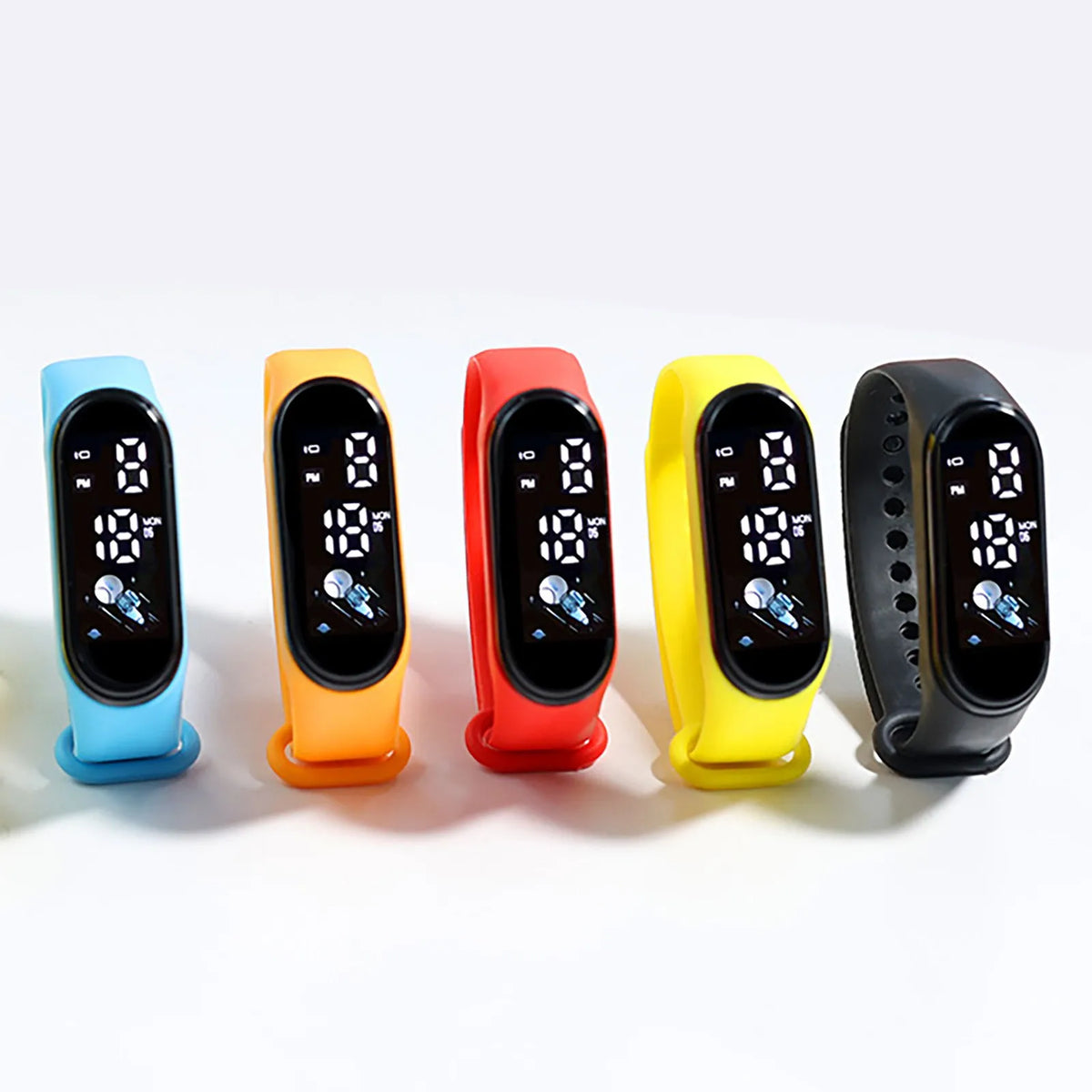 Kawaii Kids Digital Watch – Silicone Sports Watch Boys & Girls Kids Digital Watch Babs