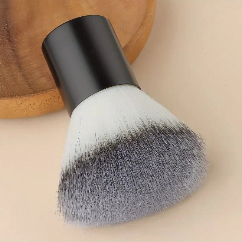 Fluffy Kabuki Brush – Foundation, Bronzer & Blush Makeup Kabuki Makeup Brush Babs