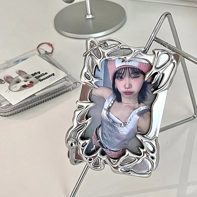 Electroplate 3-Inch Idol Photocard Holder & Photo Sleeve Photocard Holder Babs