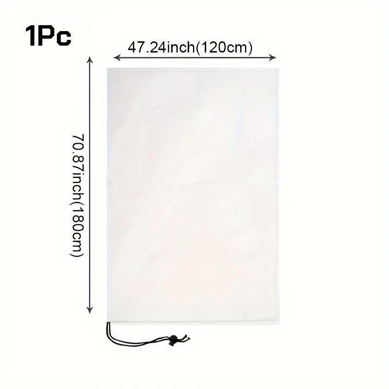 Large Plant Frost Protection Covers with Zipper & Drawstring Plant Frost Cover Babs 1Pc 120x180cm