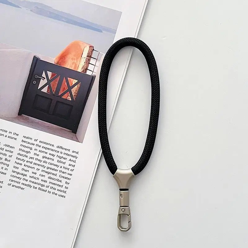 Heavy Metal Phone Charm Anti-Lost Keyring Lanyard – Rustproof Phone Charm Lanyard Babs A6