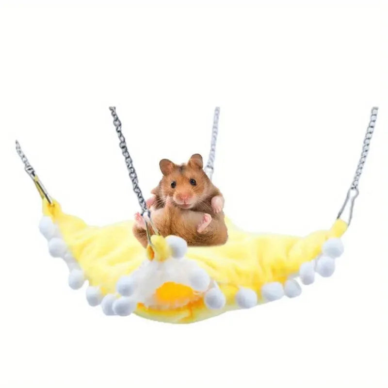 Hanging Hamster Hammock Bunk Bed – Warm Small Pet House Toy Small Pet Hammock Babs