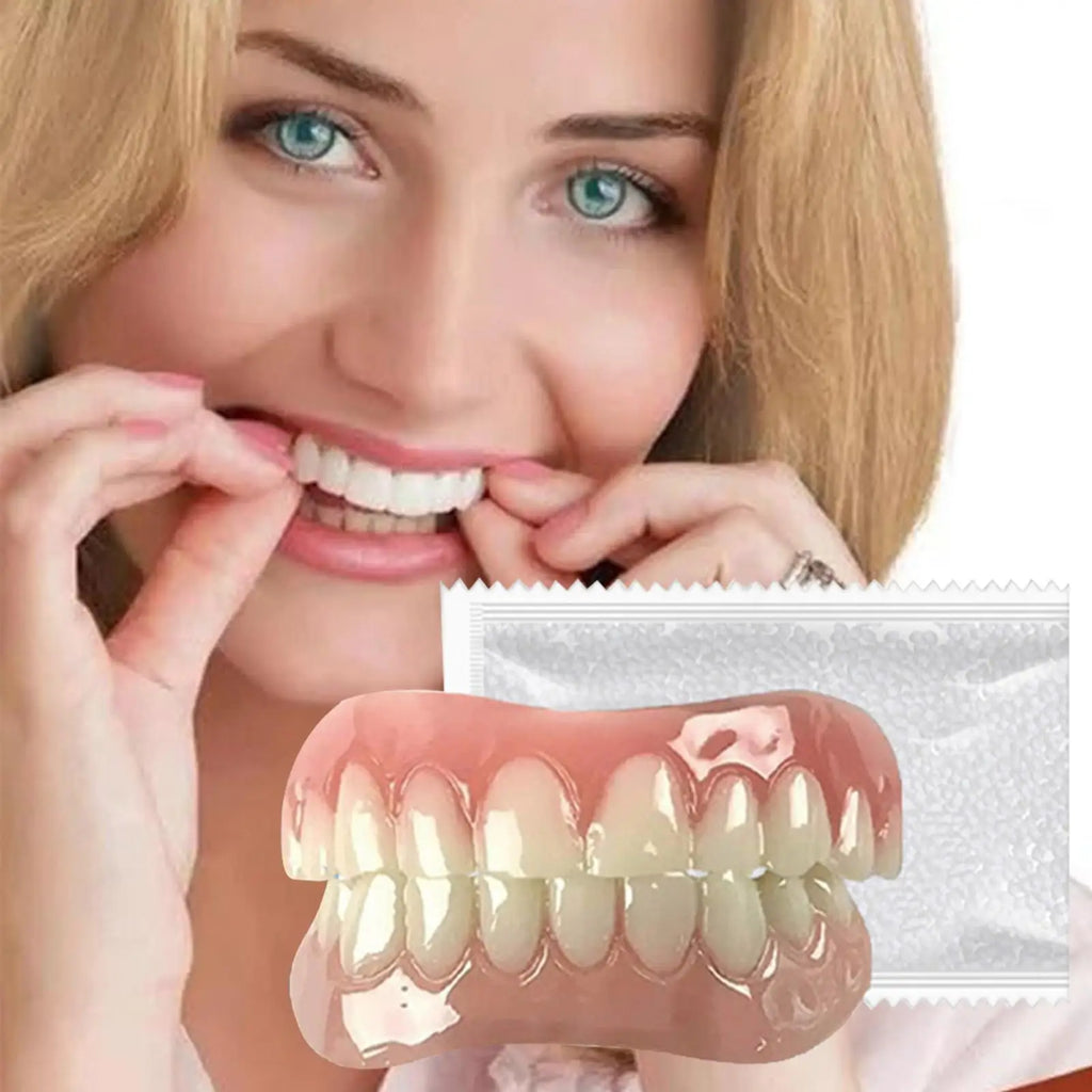Silicone Temporary Veneers Denture Kit – Upper & Lower Silicone Denture Kit Babs