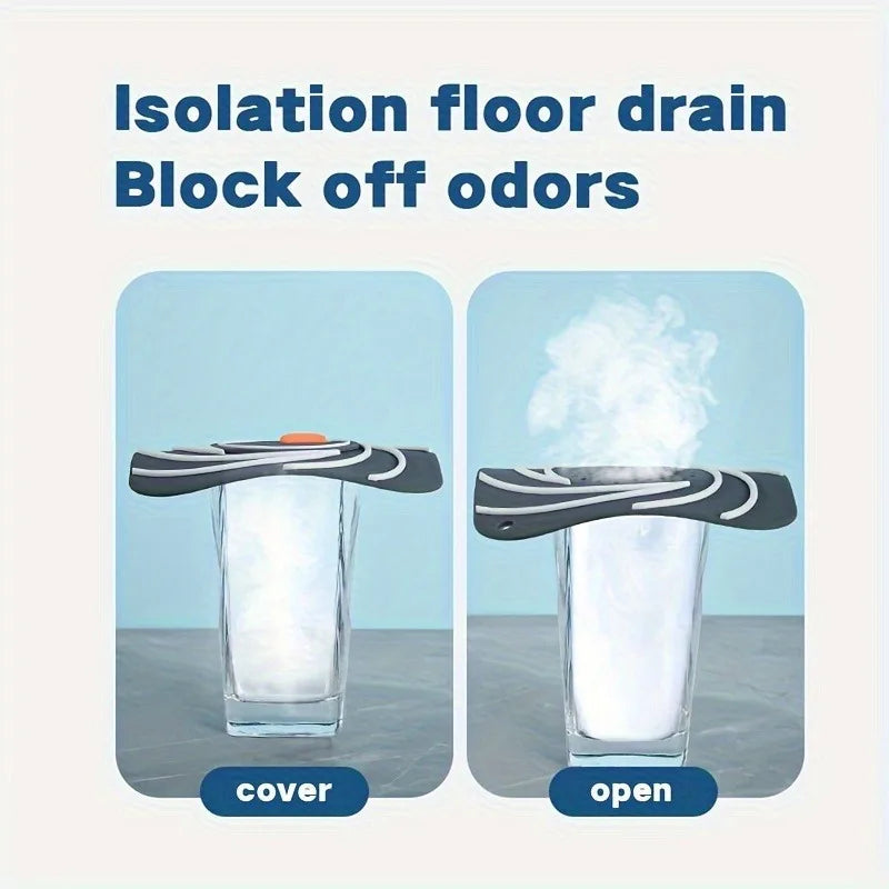 Silicone Floor Drain Deodorizer Sticker – Insect & Odor Seal Drain Deodorizer Cover Babs