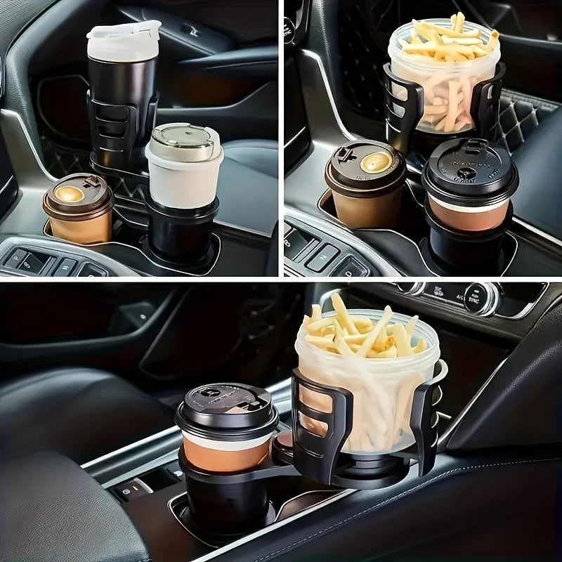 Car Cup Holder Expander – Dual Cup, Phone & Aromatherapy Car Cup Holder Organizer Babs