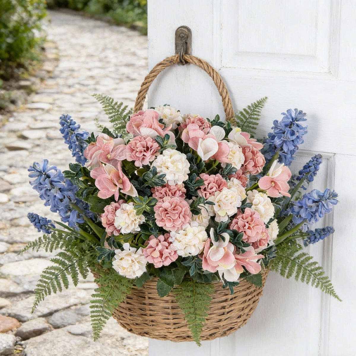 Artificial Silk Hydrangea Bouquet – Wedding & Home Decor Artificial Flower Bouquet Babs