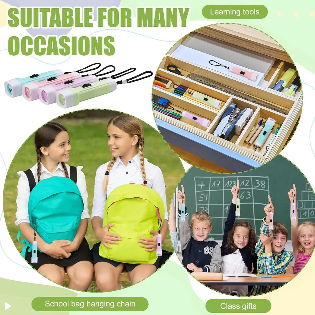 Mini LED Flashlight for Kids – Party Favors & Camping Gear Mini LED Flashlight Babs