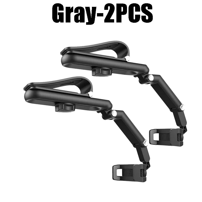 360° Rotating Car Sun Visor Phone Holder – Universal Mount Car Phone Holder Babs Gray-2PCS