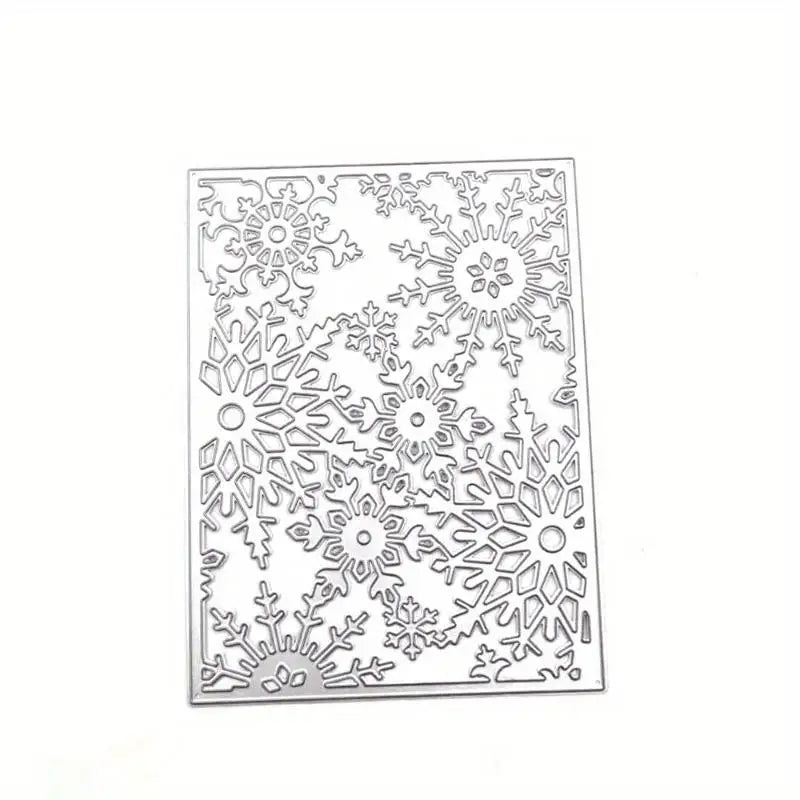 Carbon Steel Snowflake Flower Die Cut Template – Scrapbooking Scrapbooking Die Template Babs 1pc