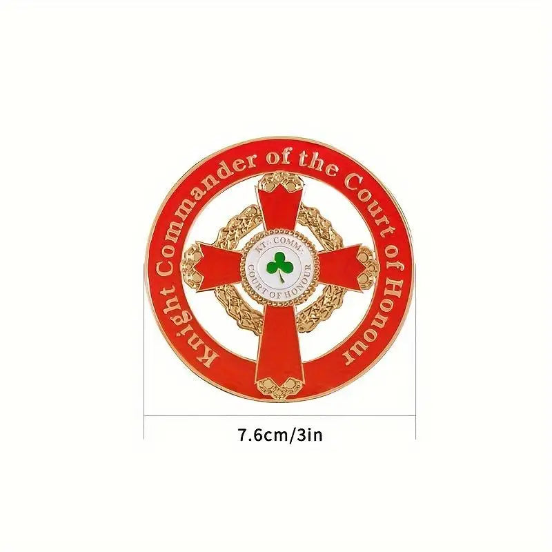 Zinc Alloy Masonic Car Emblem – Freemason Badge Gift Car Emblem Badge Babs