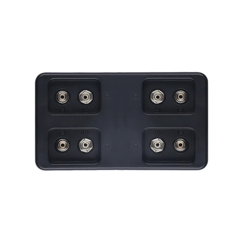 Alasicka 2/4-Slot 9V Smart Battery Charger with LED Indicators Battery Charger Babs