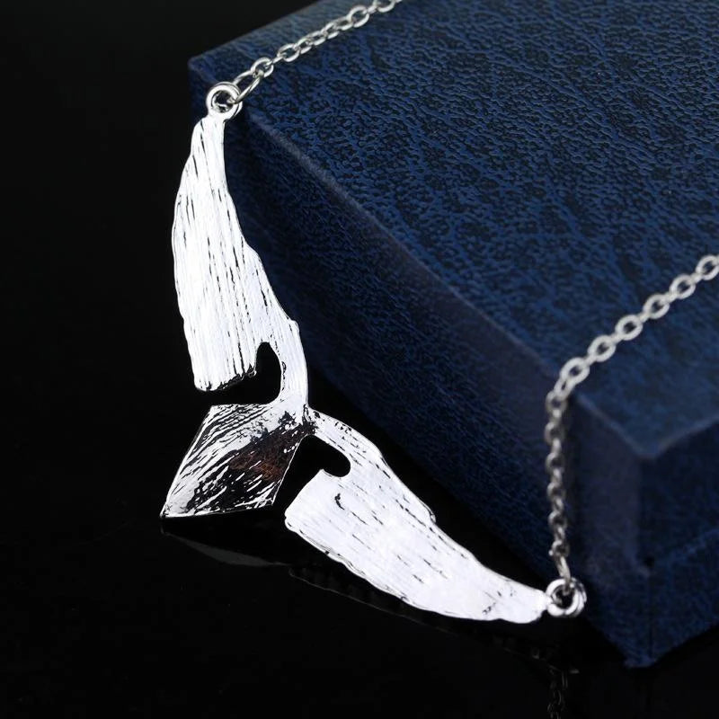 Angel Wings Pendant Necklace – Mortal Instruments Inspired Pendant Necklace Babs