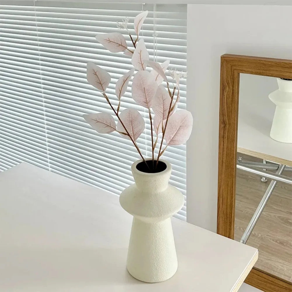 50cm Artificial Eucalyptus Silk Stems – Wedding & Home Décor Artificial Silk Stems Babs Light Pink 1Pcs