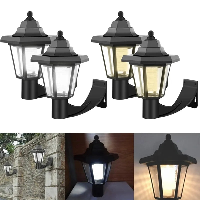 Solar Hexagonal Palace Lantern – Waterproof Garden Wall Light Solar Garden Lantern Babs