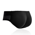 Women's Padded Butt Lifter Shapewear Hip Enhancer Boyshorts Padded Shapewear Babs No.880 Black S