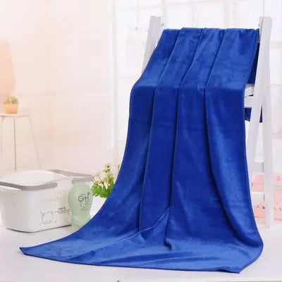 Oversized Microfiber Bath Towel 150x200cm | Quick-Dry Microfiber Bath Towel Babs blue 150x200cm