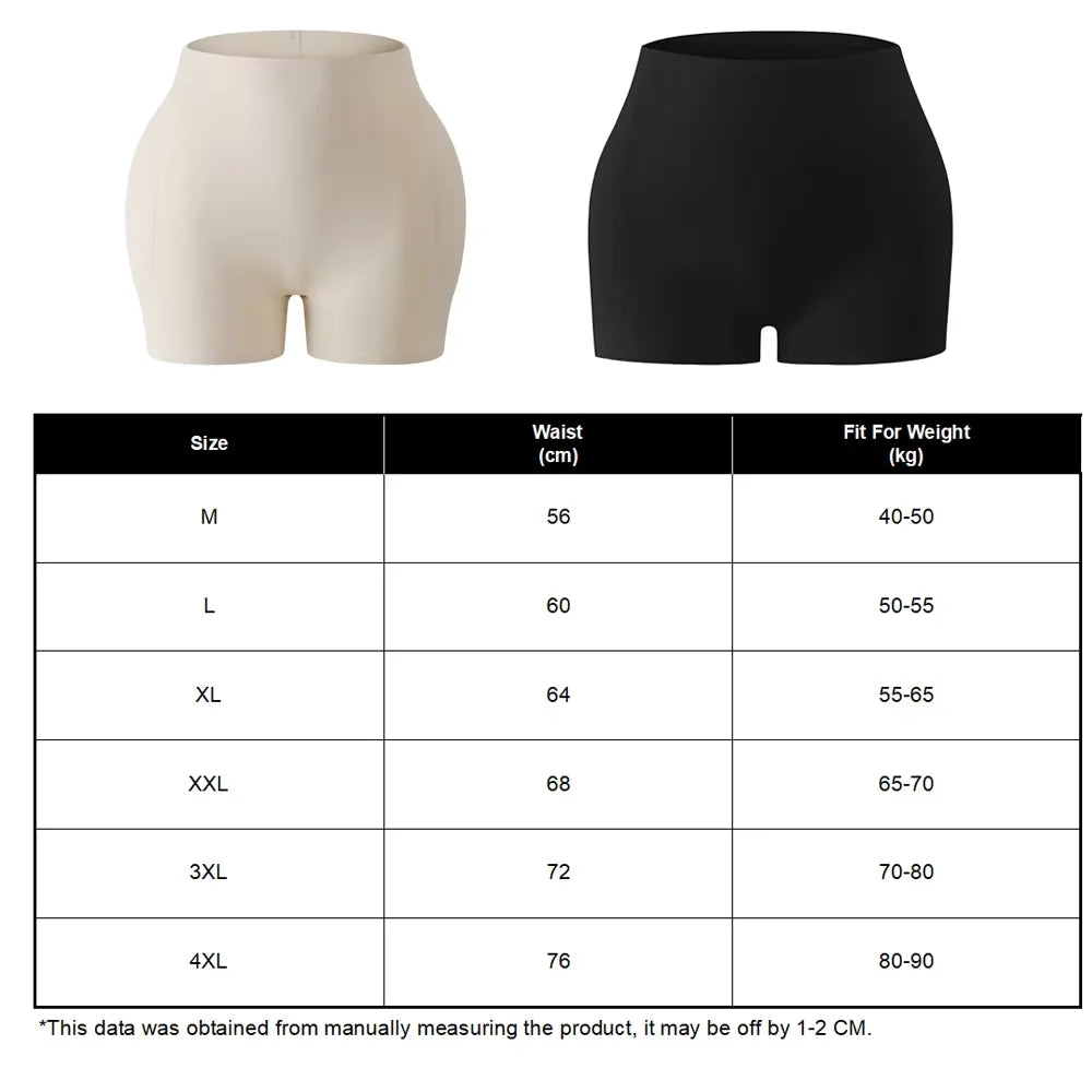 Padded Butt Lifting Panties – Hip Enhancer Seamless Shapewear Shapewear Panties Babs
