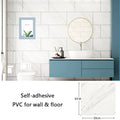 10pcs PVC Marble Tile Wall Stickers – Waterproof Self-Adhesive Decal Wall Tile Stickers Babs CLS-014 10pcs