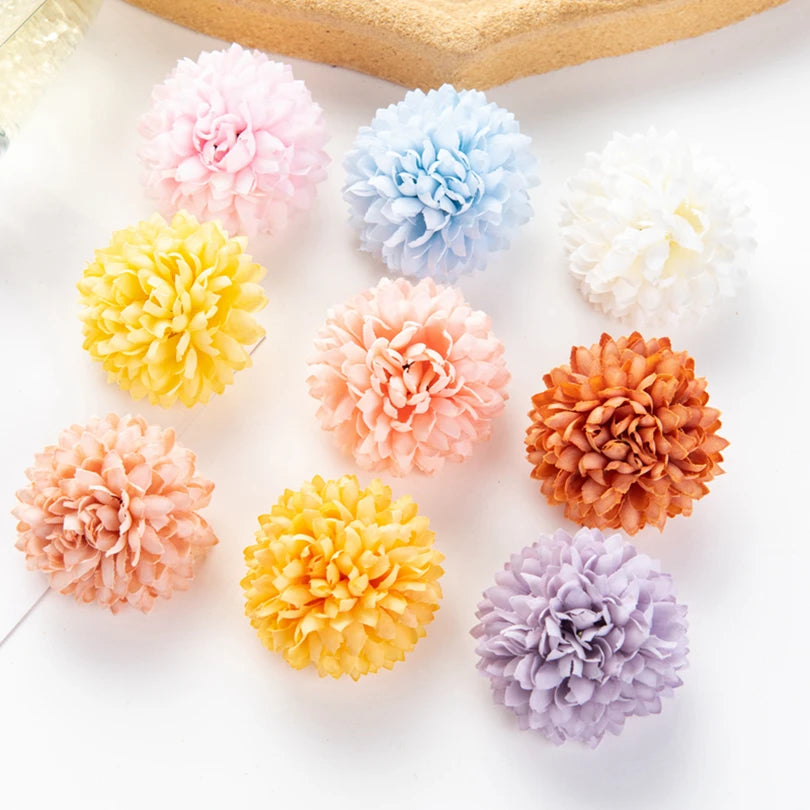 Silk Hydrangea Ball Artificial Flowers – Wedding & Home Décor Artificial Silk Flowers Babs