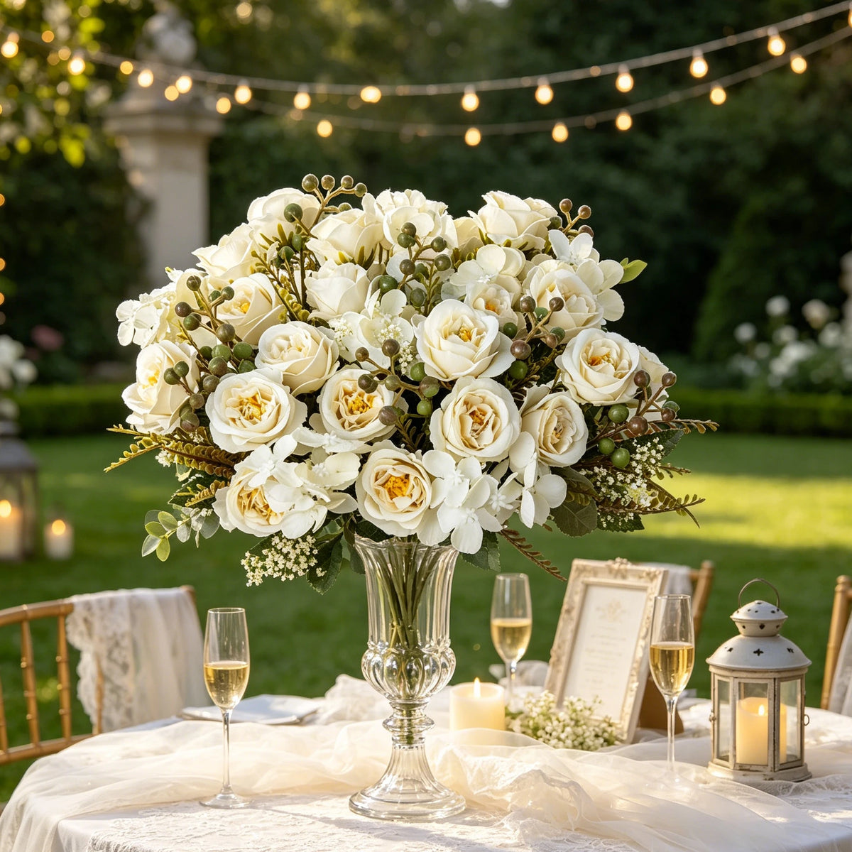 Silk French Rose Artificial Flowers – Wedding & Home Décor Artificial Silk Flowers Babs