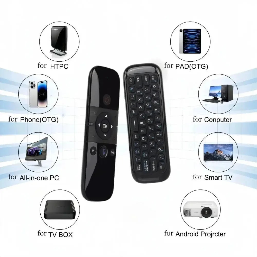 M8 Wireless Air Mouse Mini Keyboard 2.4G Bluetooth TV Remote Wireless Air Mouse Keyboard Babs
