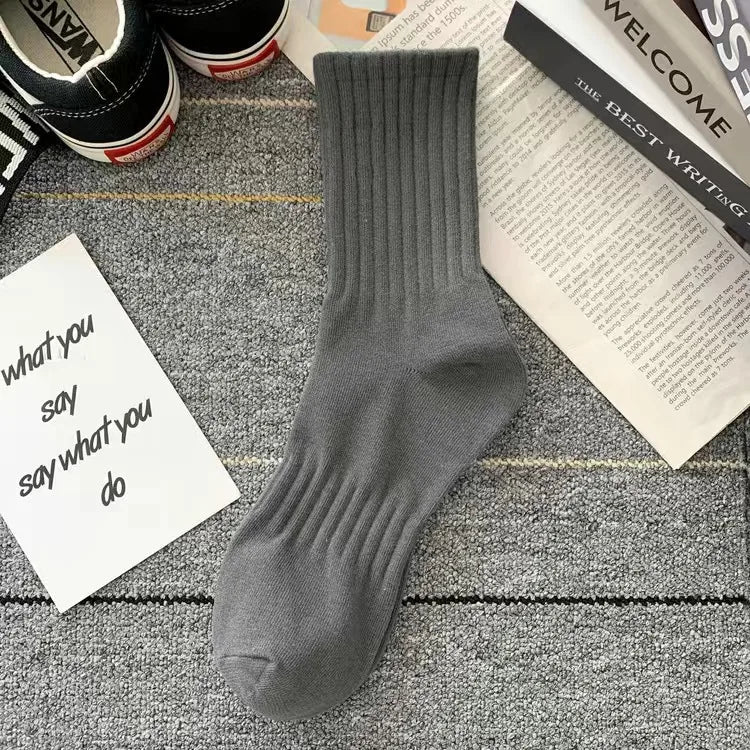 Men's Thick High Tube Sports Socks – Breathable & Odor Resistant Men's Sports Socks Babs 5pcs 5