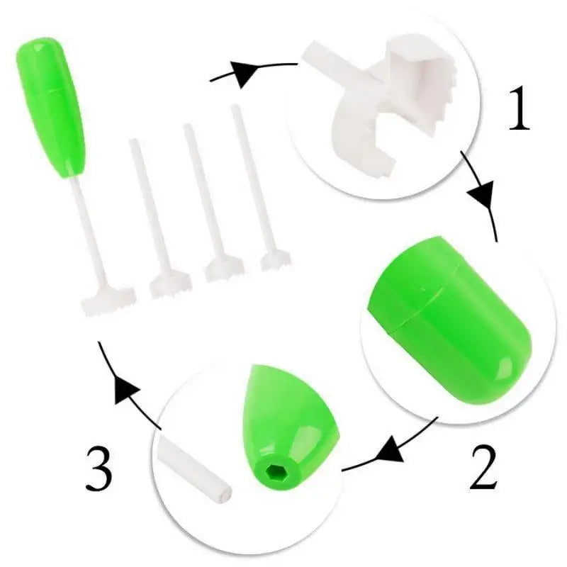 4-Piece Vegetable Spiral Cutter & Corer Set – Kitchen Spiralizer Vegetable Spiralizer Set Babs