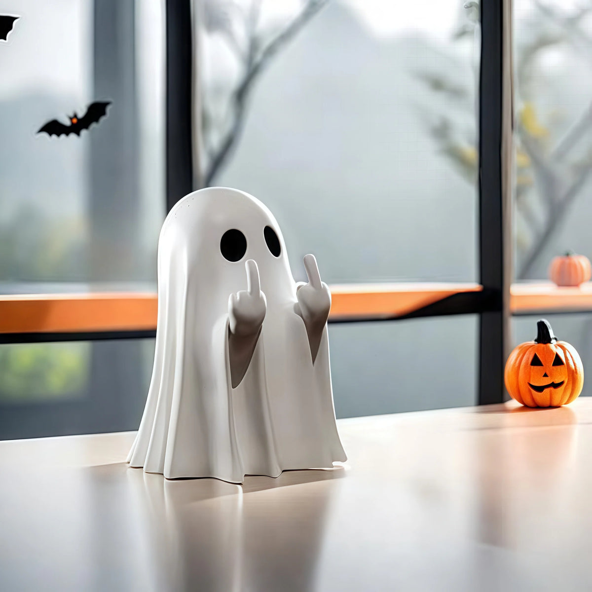 Cute Ghost Statue Halloween Décor Ornament & Holiday Gift Holiday Décor Ornament Babs