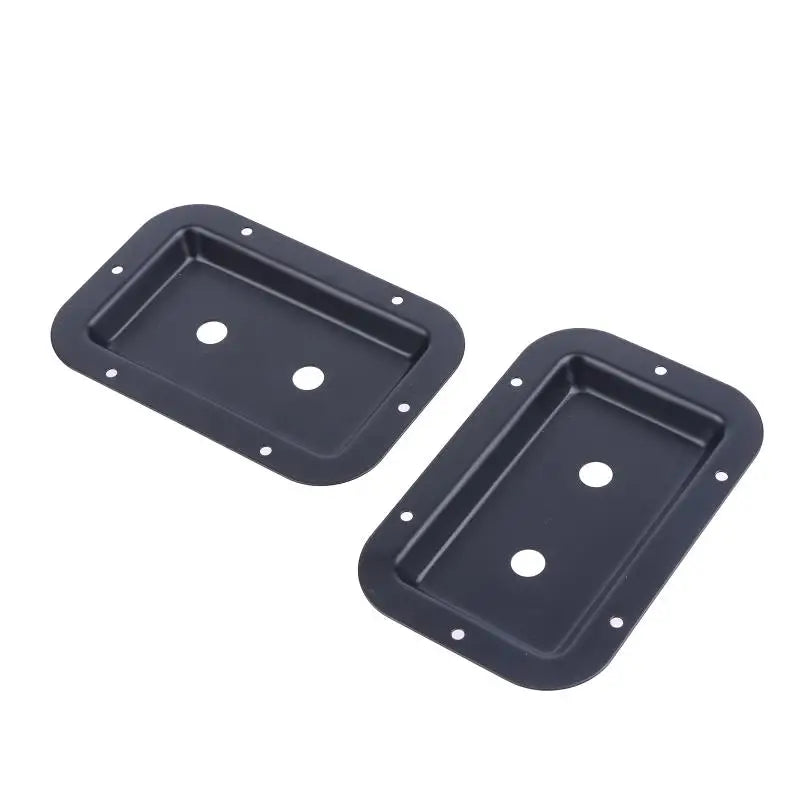 Black Steel Recessed Speaker Jack Plate Connector – 1/2 Pcs Speaker Jack Connector Babs