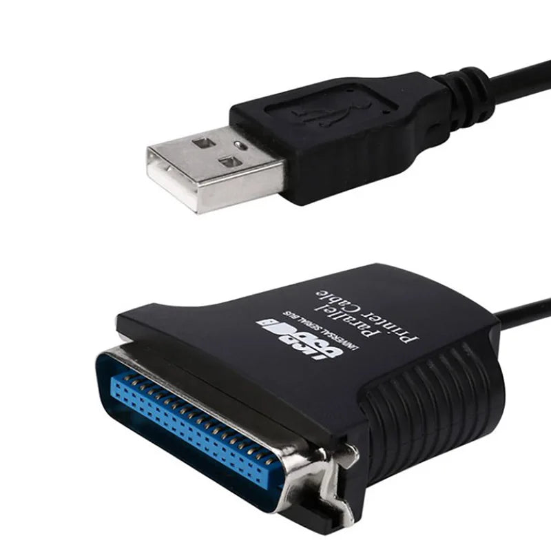 USB to Parallel Printer Cable – 36-Pin USB Adapter, 90cm USB Printer Cable Babs