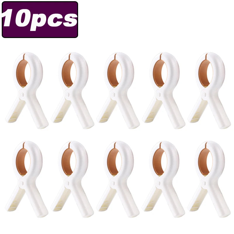 Windproof Plastic Clothespins – Anti-Rust Beach Towel Clips Clothespins Babs 10pcs