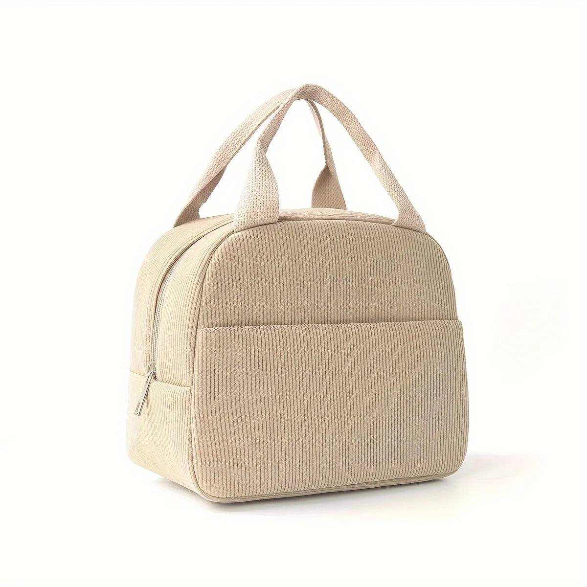 Insulated Lunch Bag for Women & Men – Cute Reusable Lunch Box Insulated Lunch Bag Babs Khaki