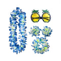 Hawaiian Luau Flower Headband Lei Wreath – Tropical Party Floral Party Headband Babs 5