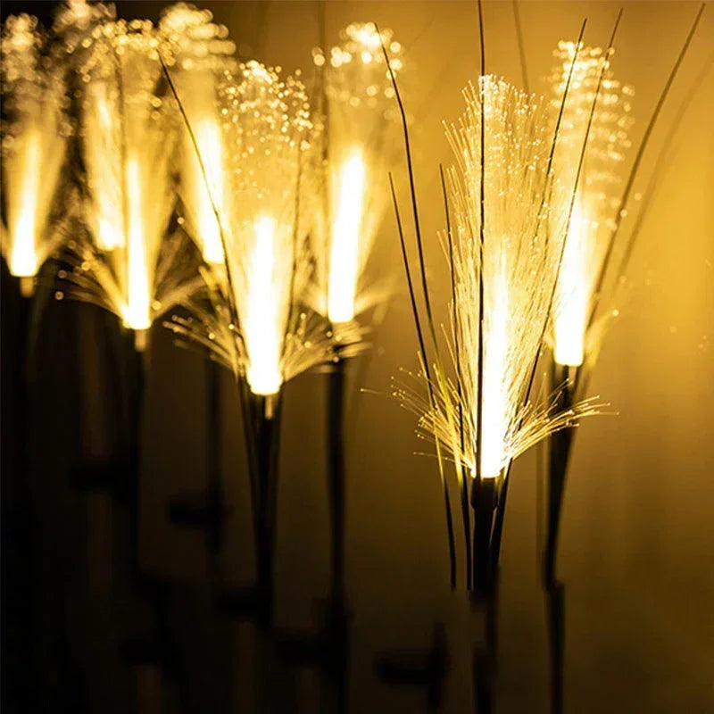 Solar Pampas Reed Garden Light – Warm LED, IP65 Waterproof Solar Garden Light Babs warm light