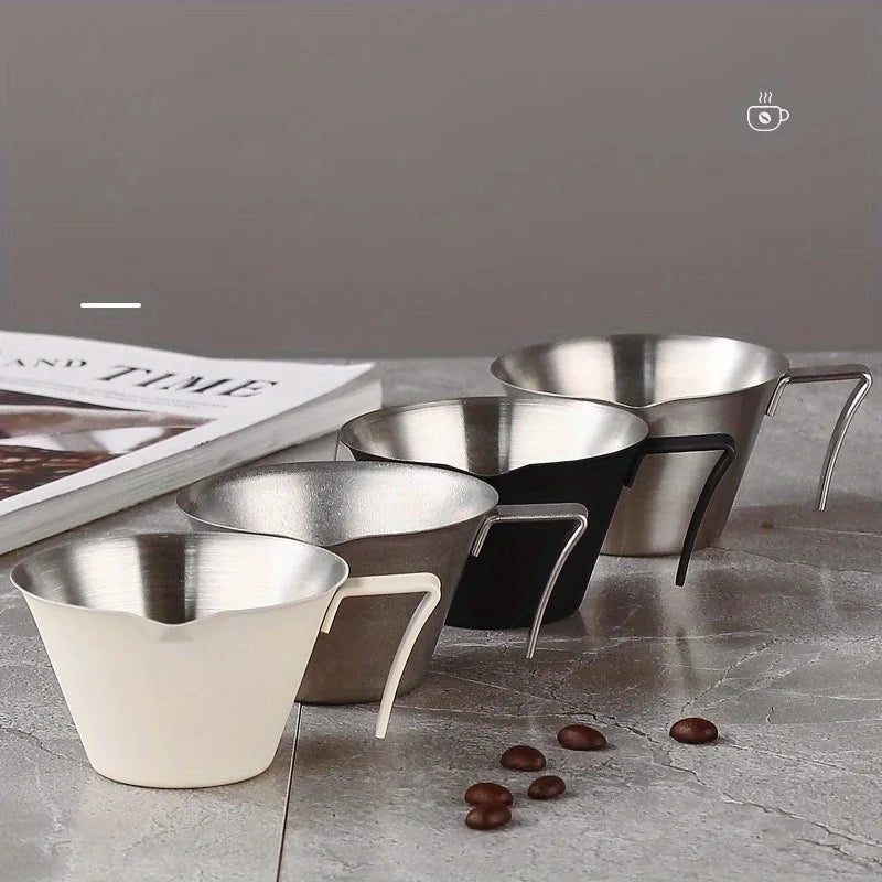 100ml Stainless Steel Espresso Measuring Cup | Coffee Tool Espresso Measuring Cup Babs